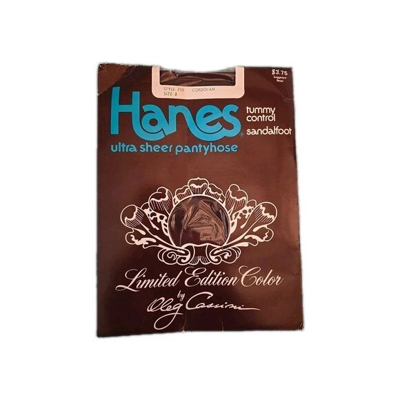 Hanes Tummy Control Sandalfoot Ultra Sheer Pantyhose Size B #710 Cordovan Color - Picture 1 of 6